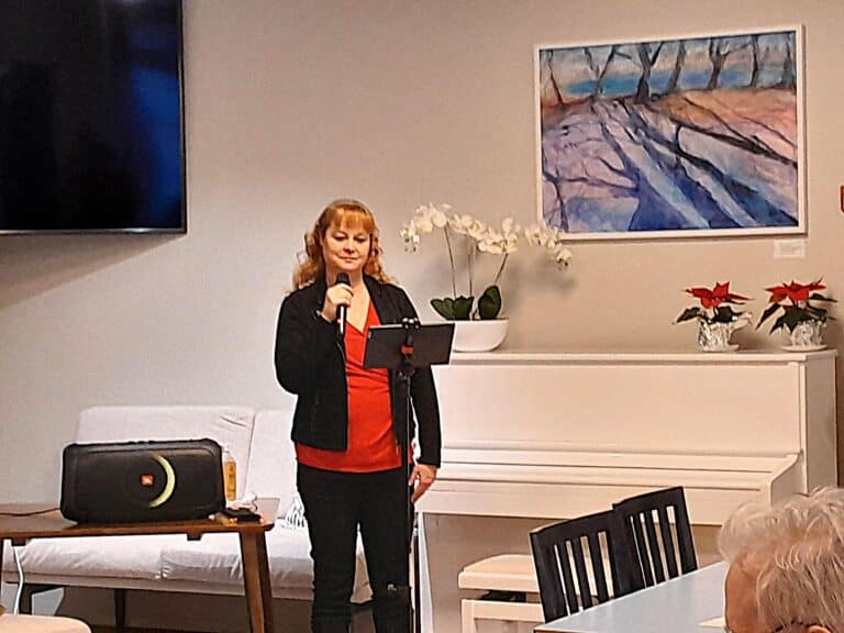 Marika Aho ilahdutti musiikkihetkellä