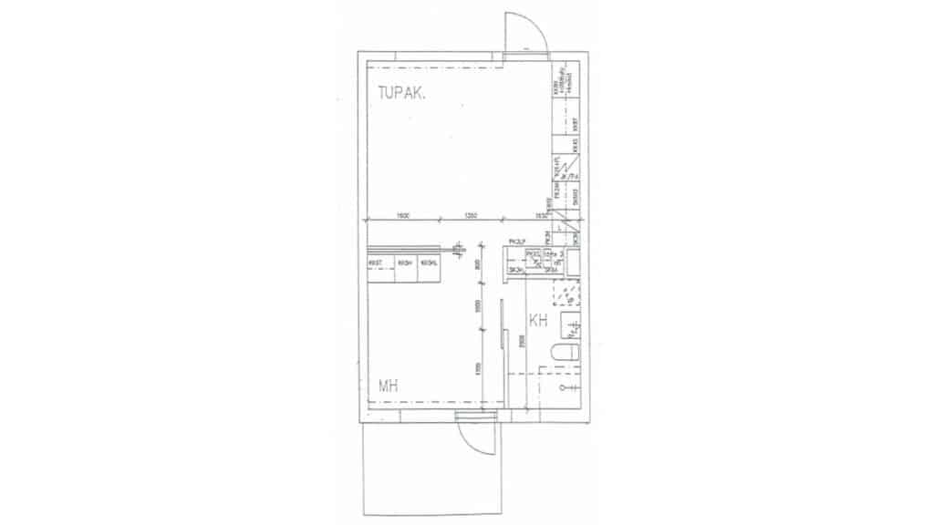 Palvelutalo Saga Kaskenpuisto Asunto 34m2