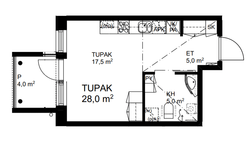 Palvelutalo Saga Torilinna Asunto 25, 39, 53, 67