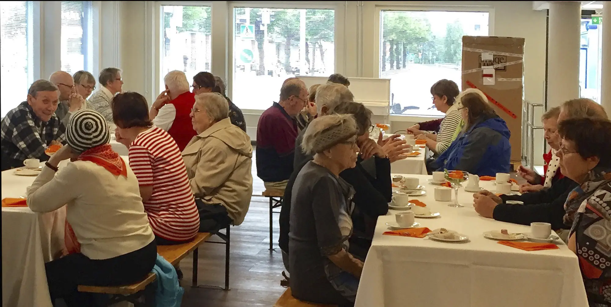 Saga Torilinnan asukastilaisuus Lappeenrannan Torilinlaidalla