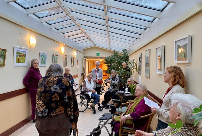 Vuoden ensimmäinen taidenäyttely