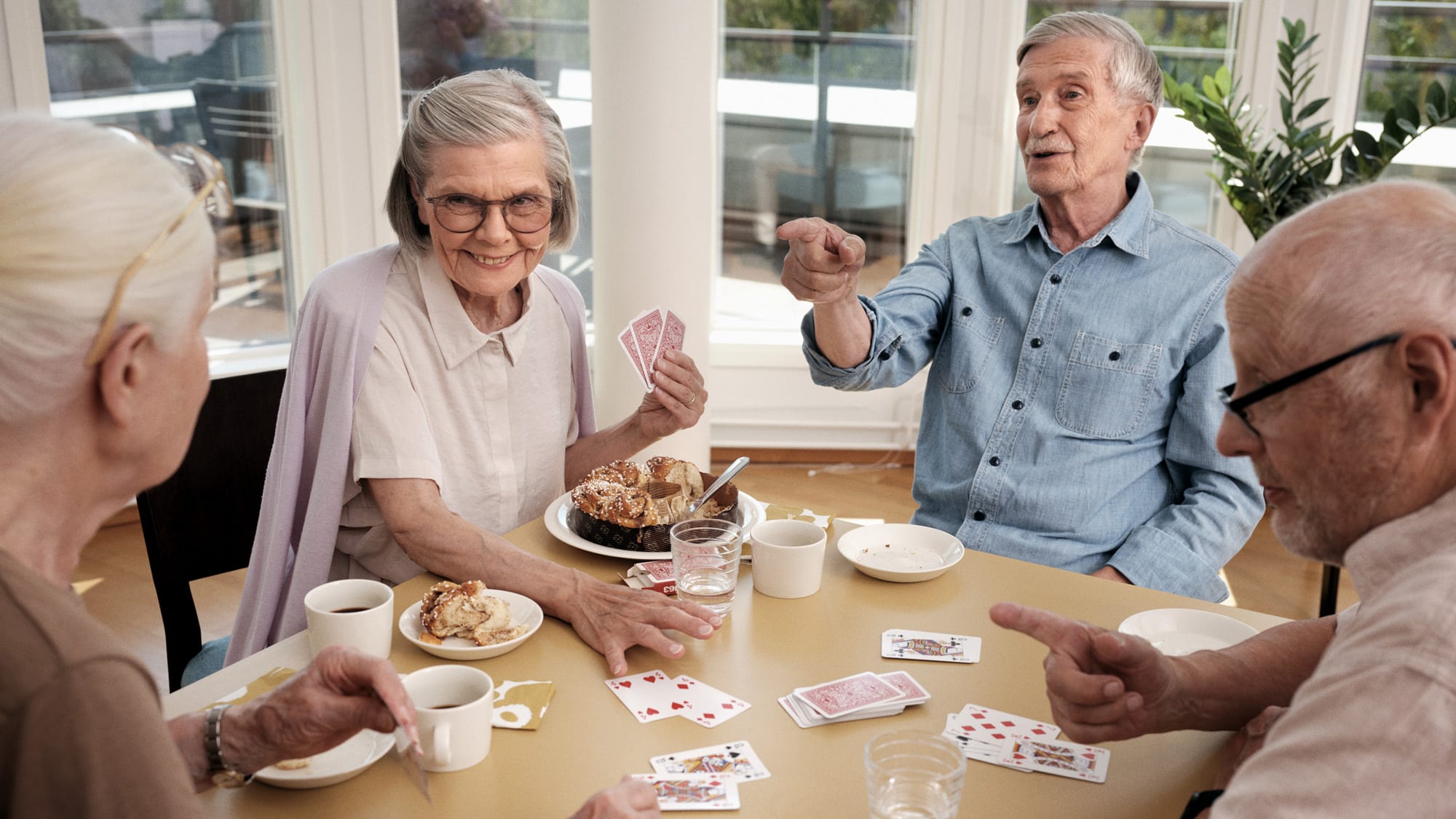 Saga-palvelutaloissa on monipuolinen ohjelma